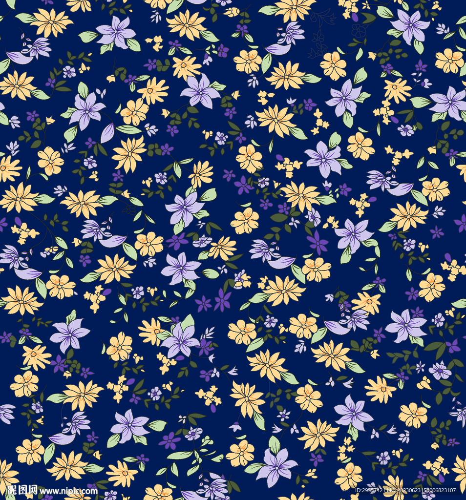 小碎花 