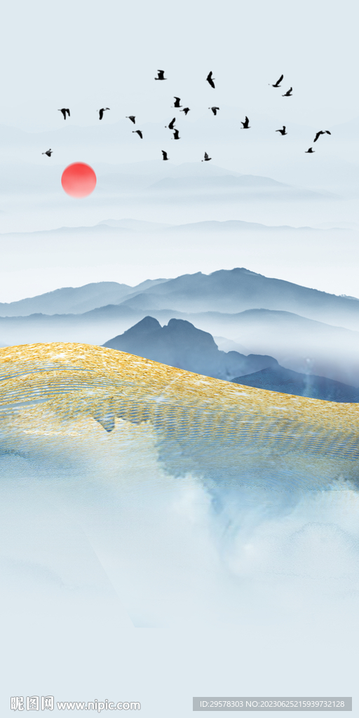 高雅 意境簡(jiǎn)約玄關(guān) tif分層