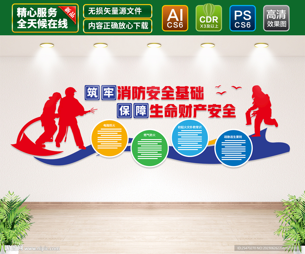 消防文化墻