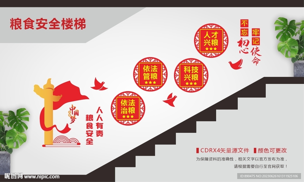 糧食安全樓梯文化