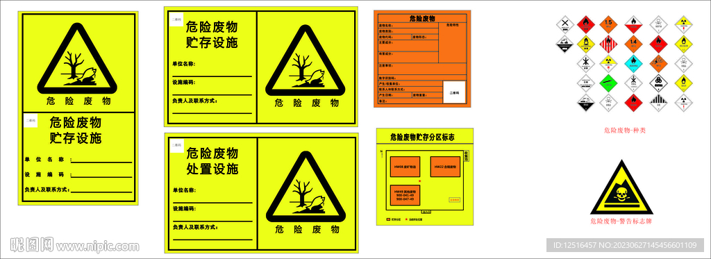 2023年危險廢物標識 最新