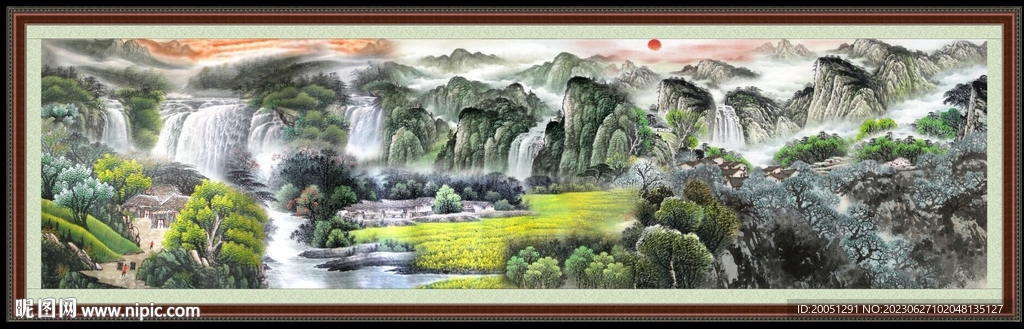 山水長卷