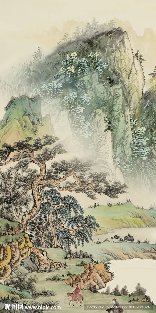 古風 新上傳玄關畫 tif分層