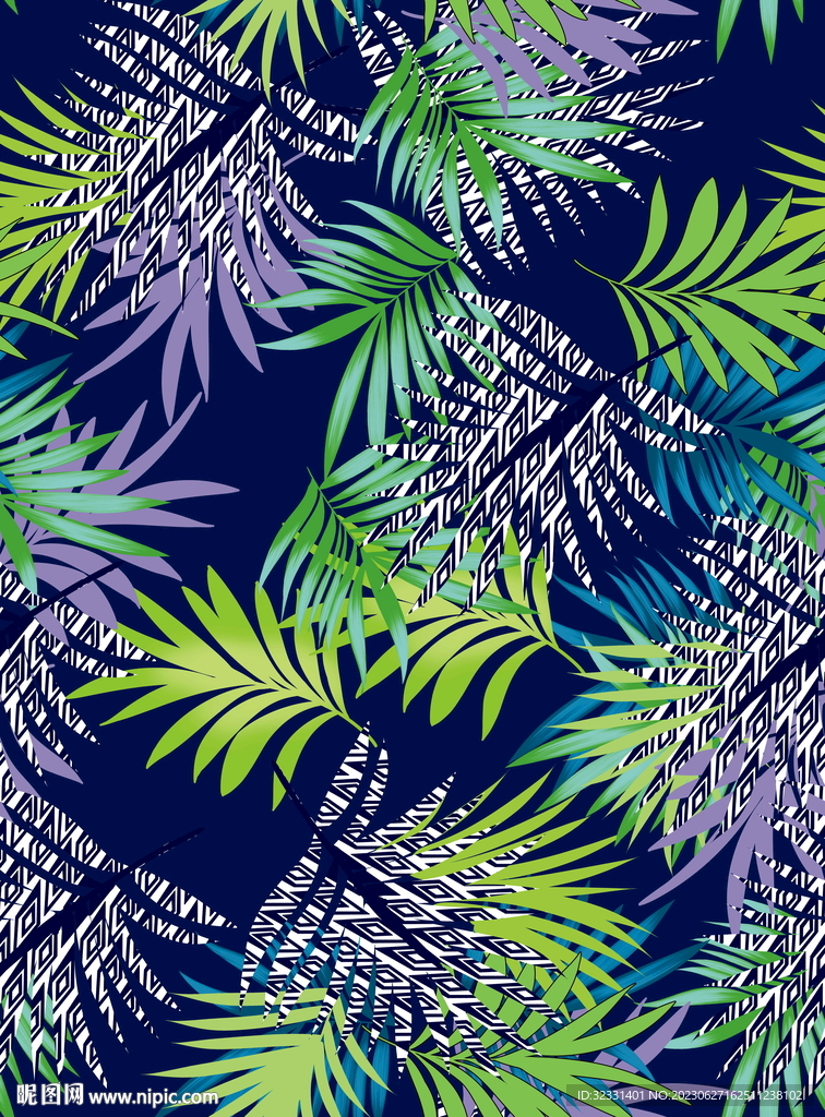 手繪葉