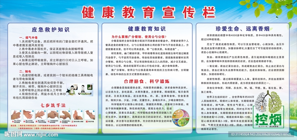 健康教育宣傳欄
