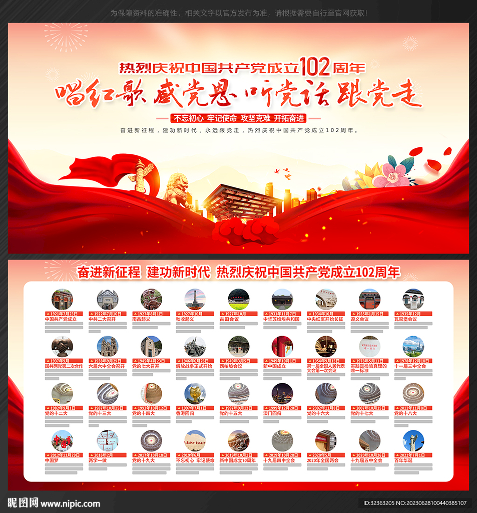 建黨 102周年