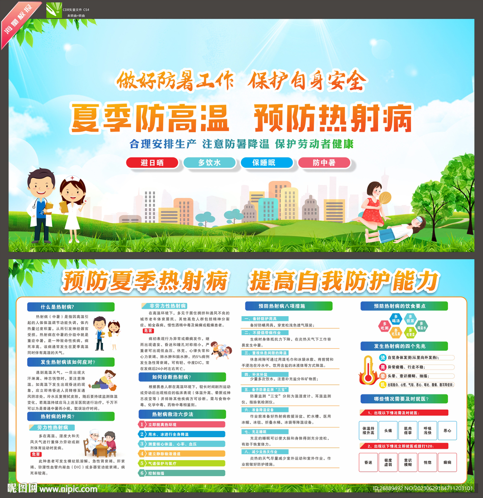 熱射病海報