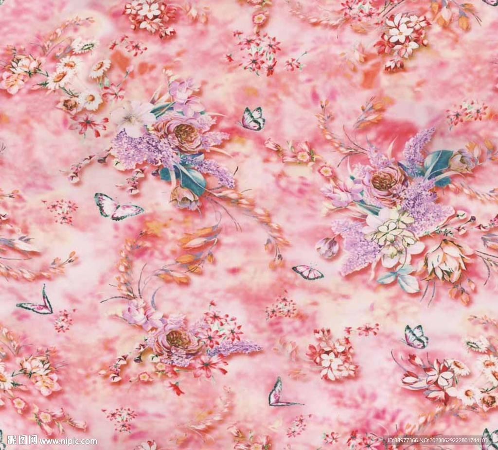 粉色花朵