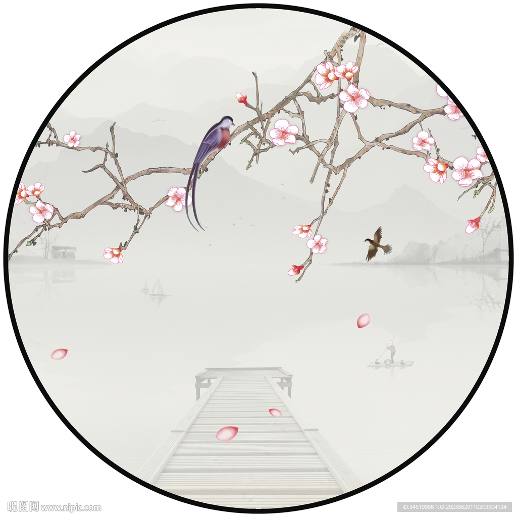 花鳥山水畫