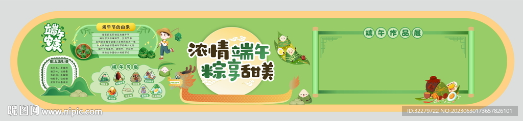端午由來展板