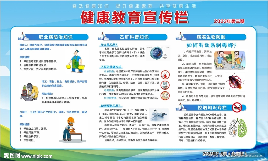 健康教育宣傳欄 