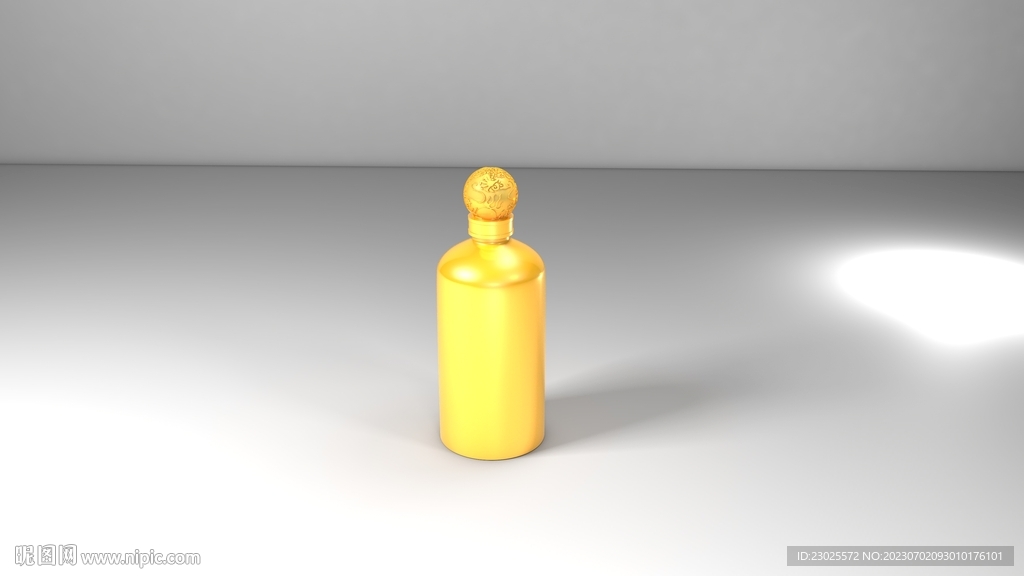  c4d酒瓶設(shè)計(jì)