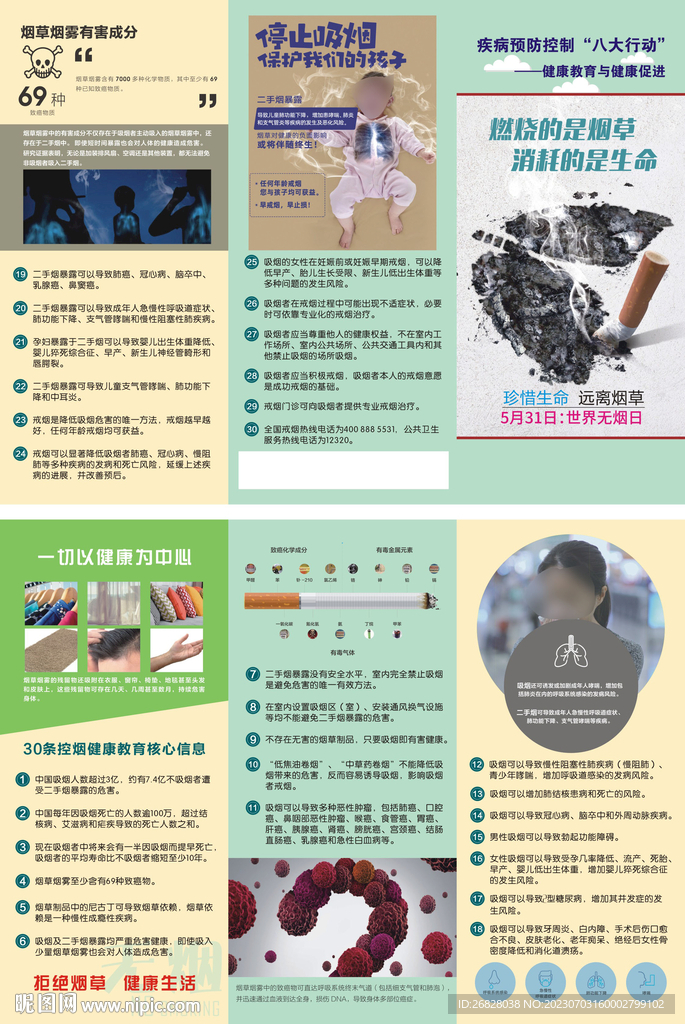 珍惜生命 遠離煙草