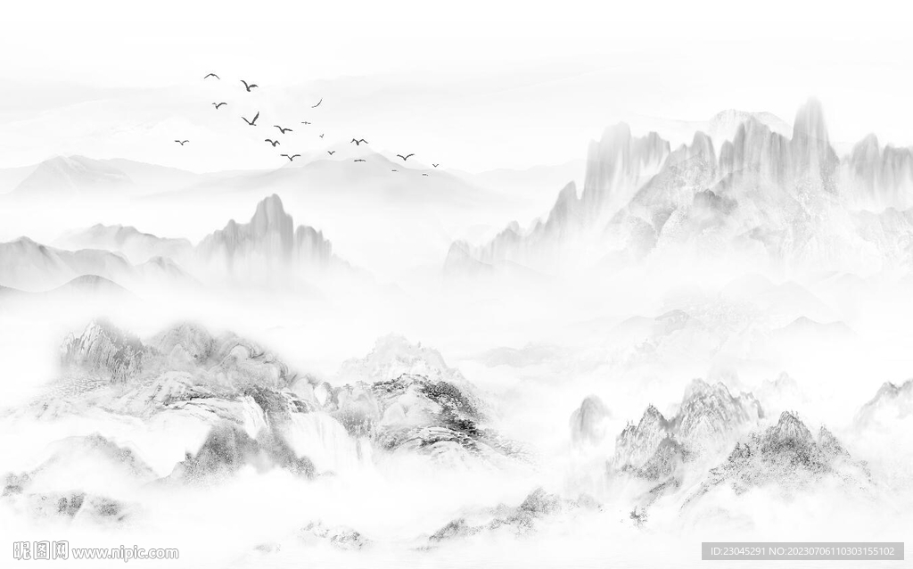 中式山水畫