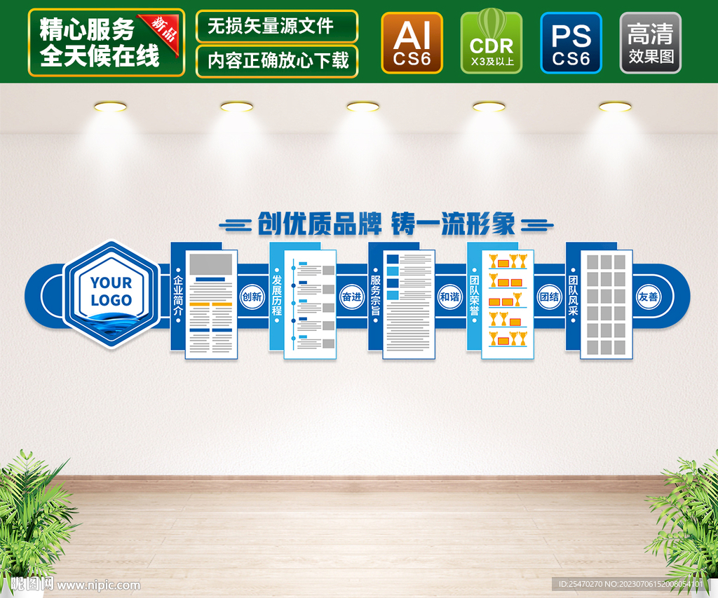 企業形象墻