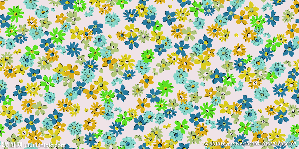 碎花  矢量