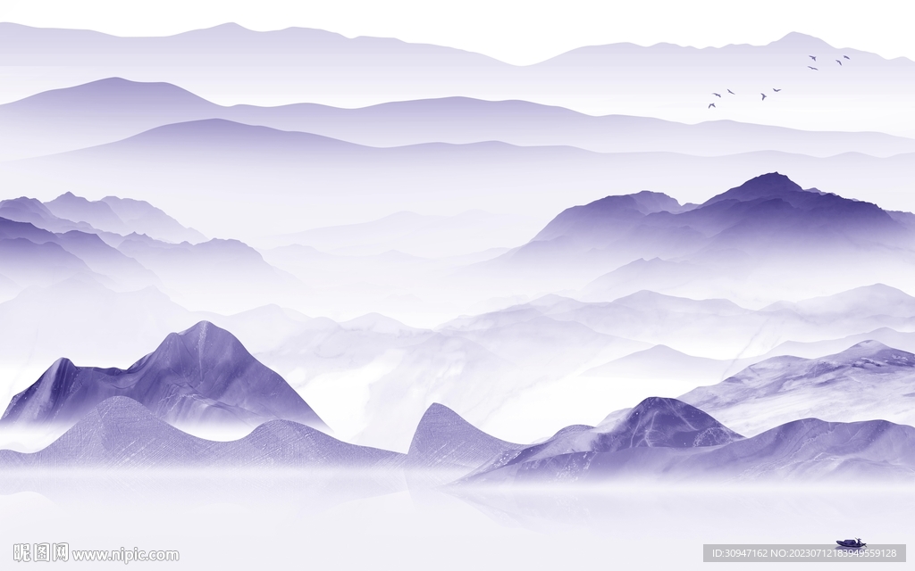 別墅 現代中式山水 TIF分層
