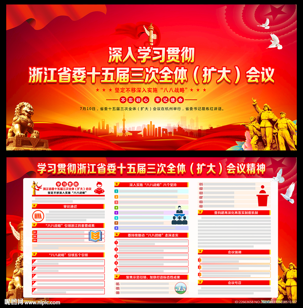 浙江省委十五屆三次全會