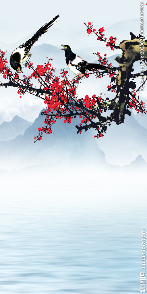 意境 清晰高端玄關(guān) Tif分層