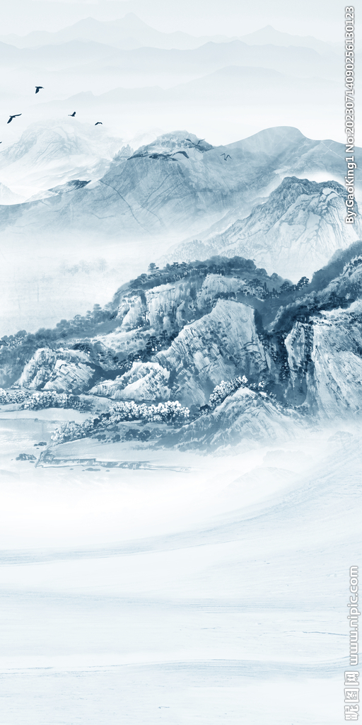 現(xiàn)代 山水高檔玄關(guān) tiF分層