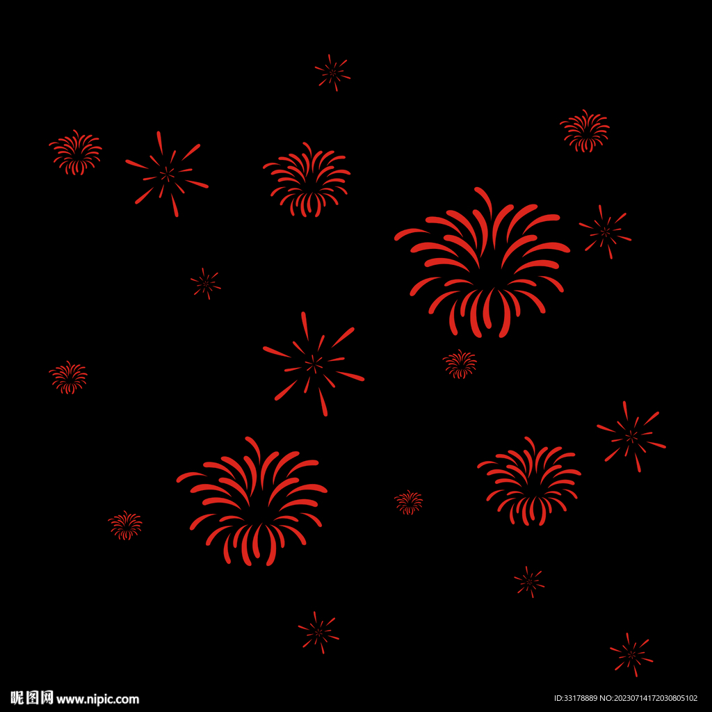 新年春節(jié)元旦節(jié)日慶典燦爛煙花
