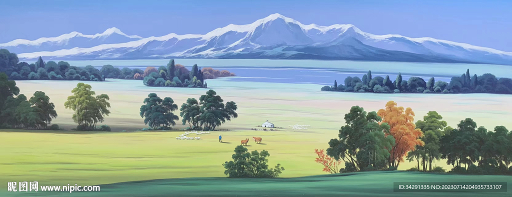 油畫風(fēng)景