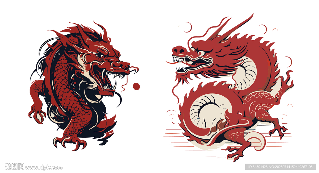 手繪龍