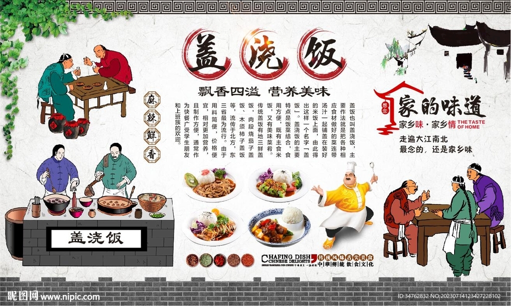 蓋澆飯