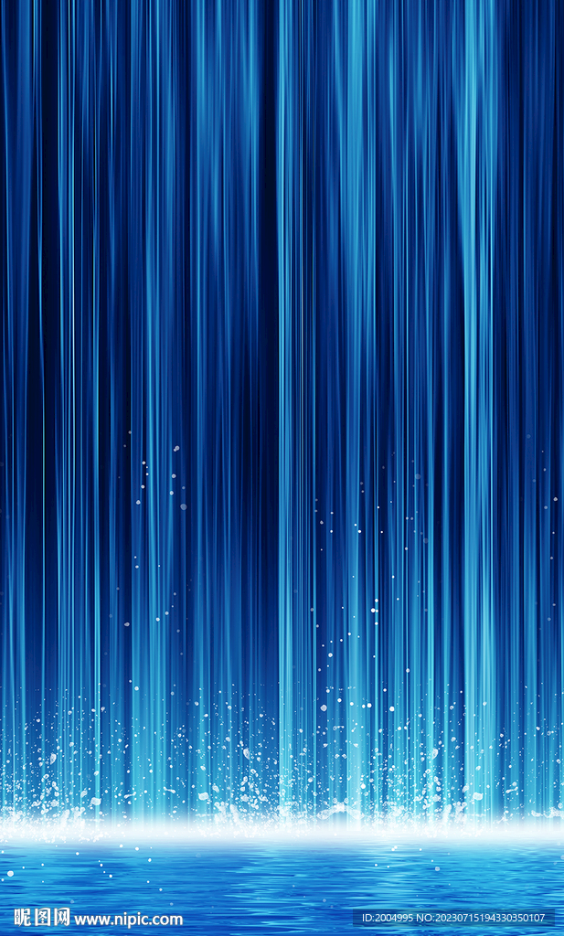 瀑布裝飾畫