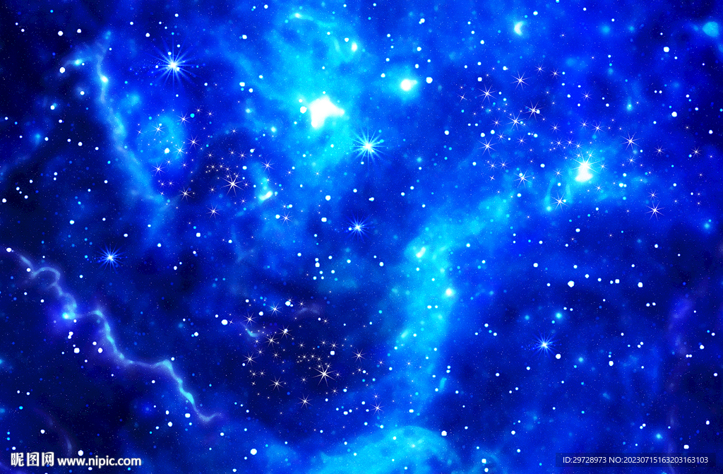 藍色星空