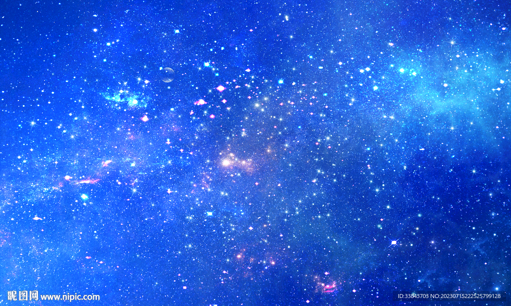 藍(lán)色星空背景