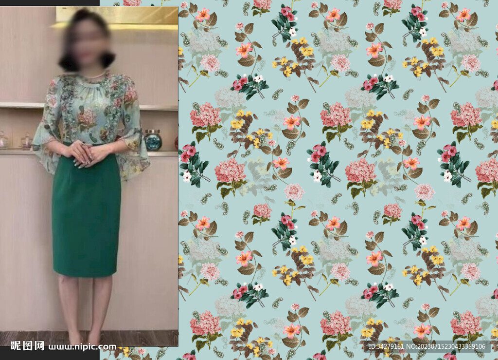 花卉碎花