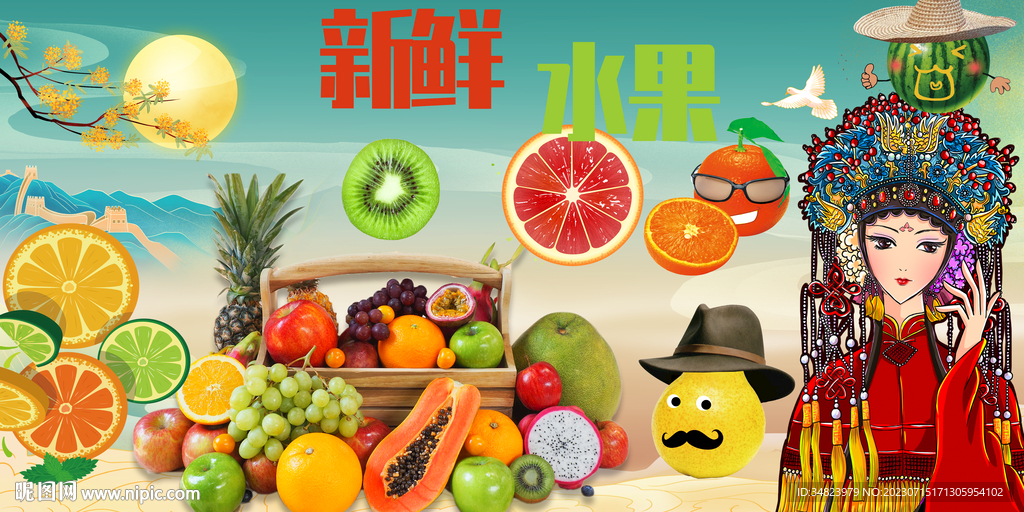 國潮水果