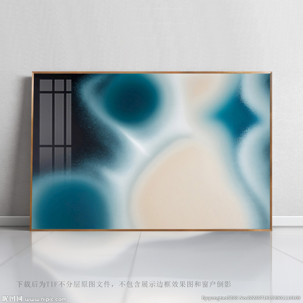 數(shù)碼印花抽象畫