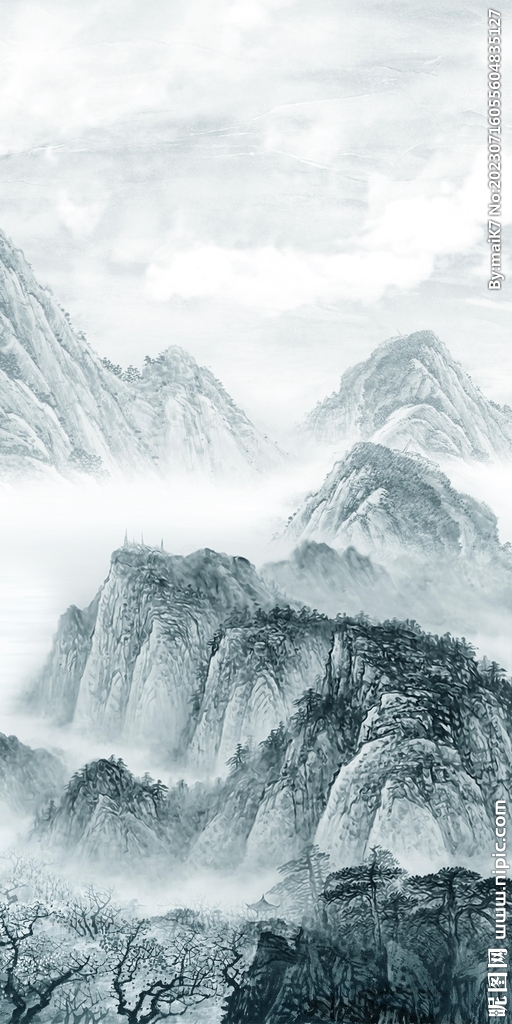 淡雅 簡約高檔玄關(guān) Tif分層