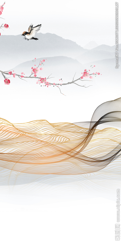 高雅 簡約高檔玄關(guān) Tif分層