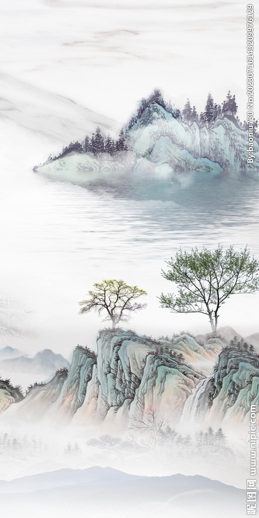 意境 簡(jiǎn)約高檔玄關(guān) Tif分層