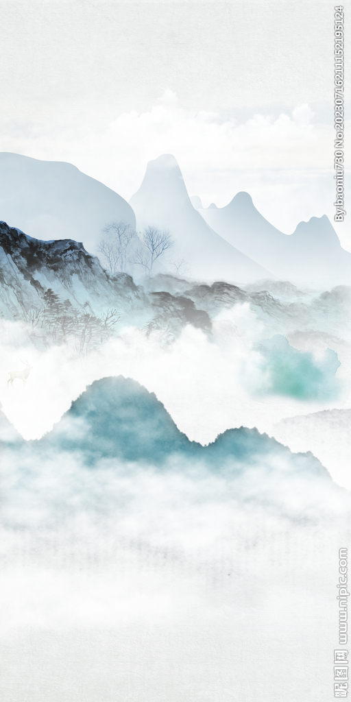 高雅中式高端玄關(guān) Tif分層