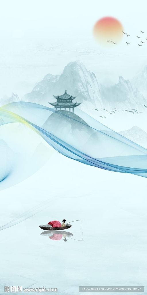 意境 高檔高端玄關(guān) Tif分層