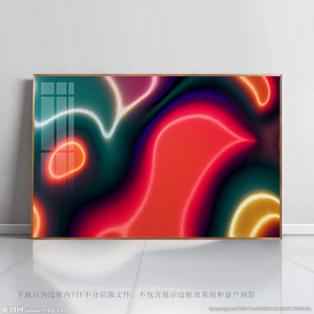 抽象藝術(shù)印花