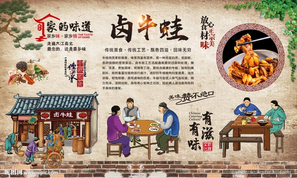 鹵牛蛙