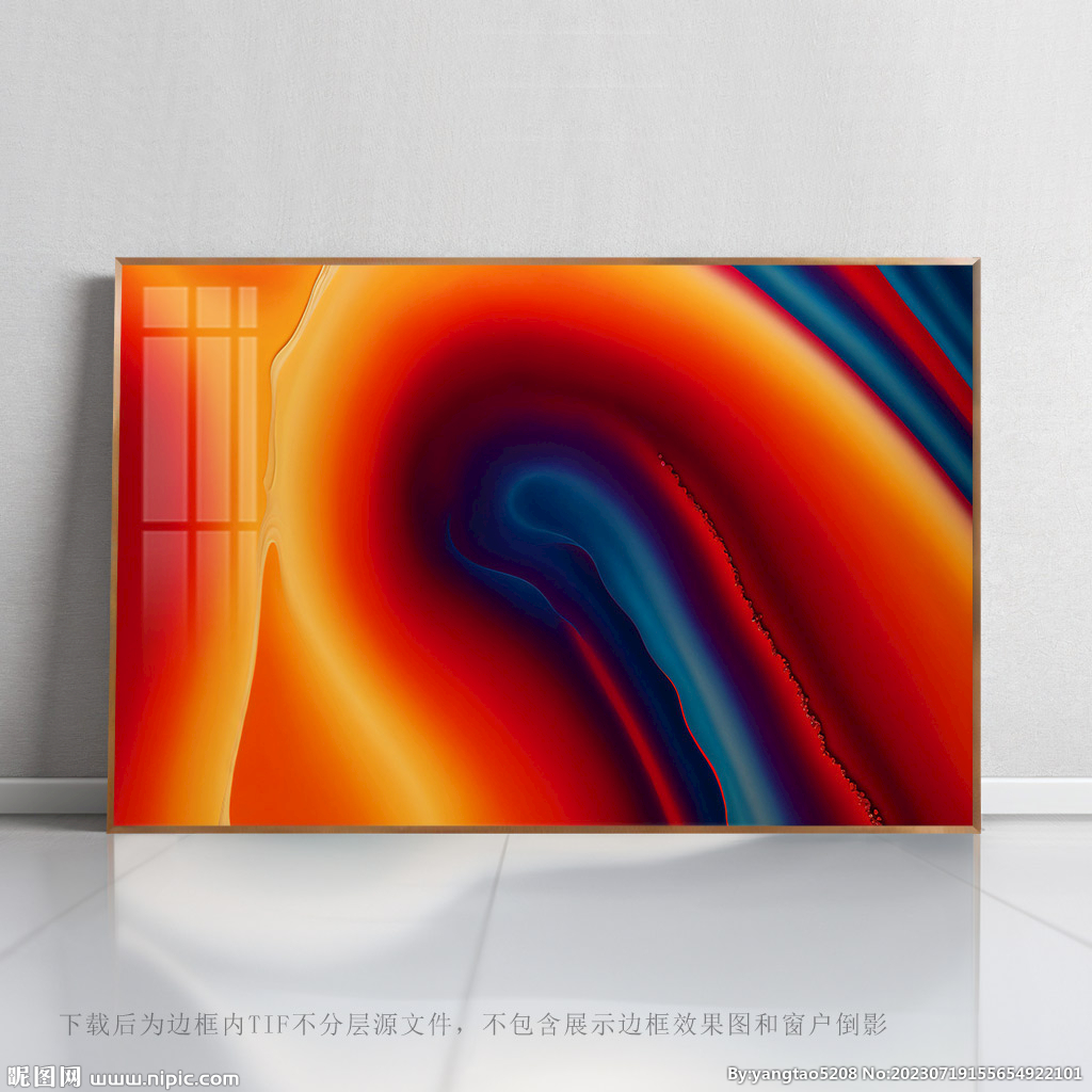 藝術抽象藝術印花
