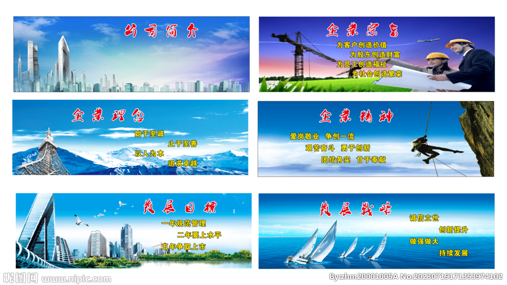 企業(yè)文化掛圖
