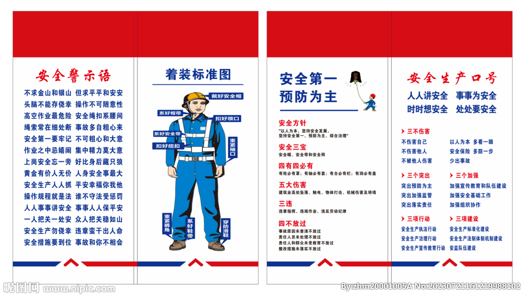 安全警示標語