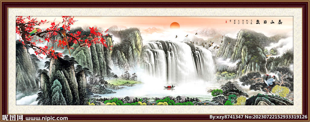 國畫風(fēng)景畫