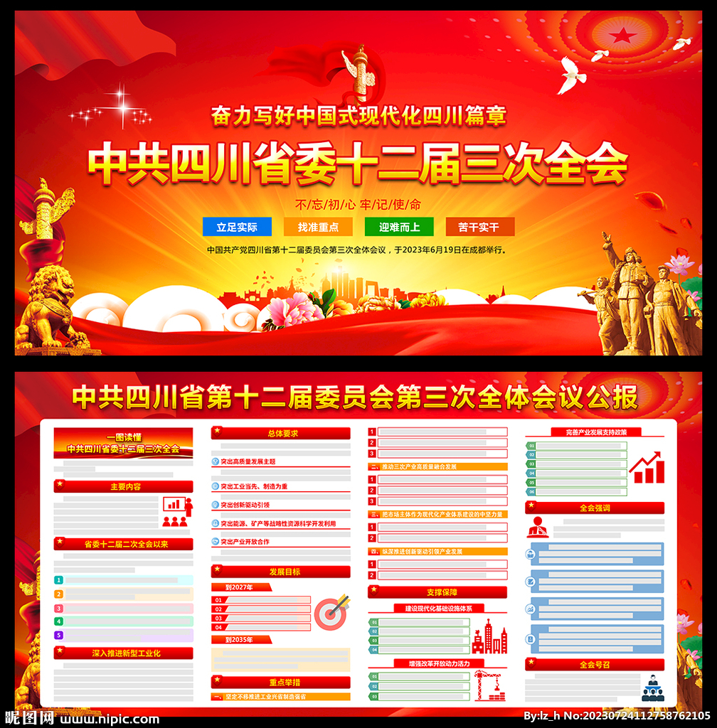 四川省委十二屆三次全會