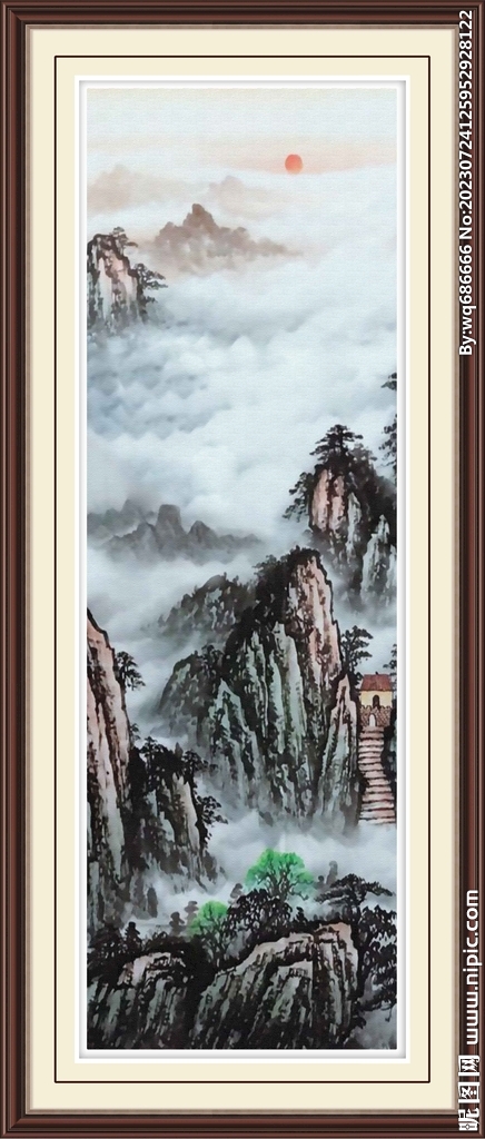 客廳山水畫