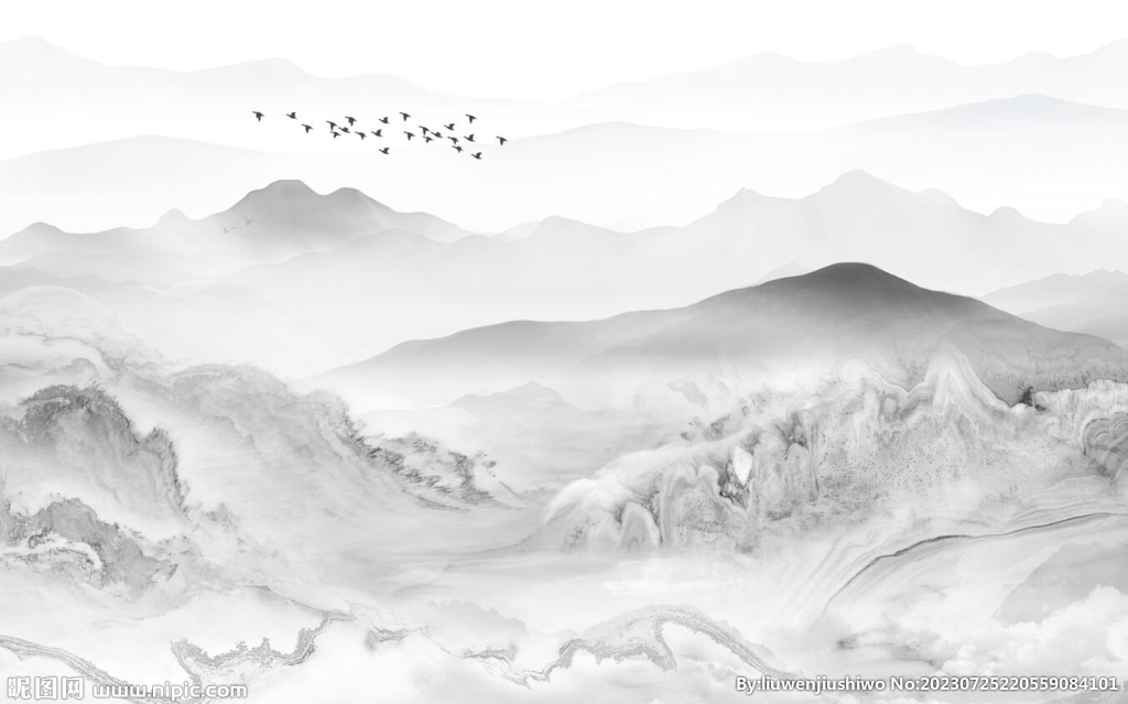 新中式山水