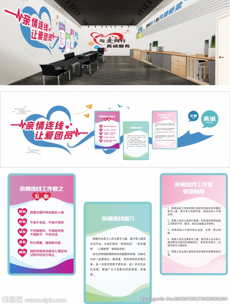 親情連線制度牌