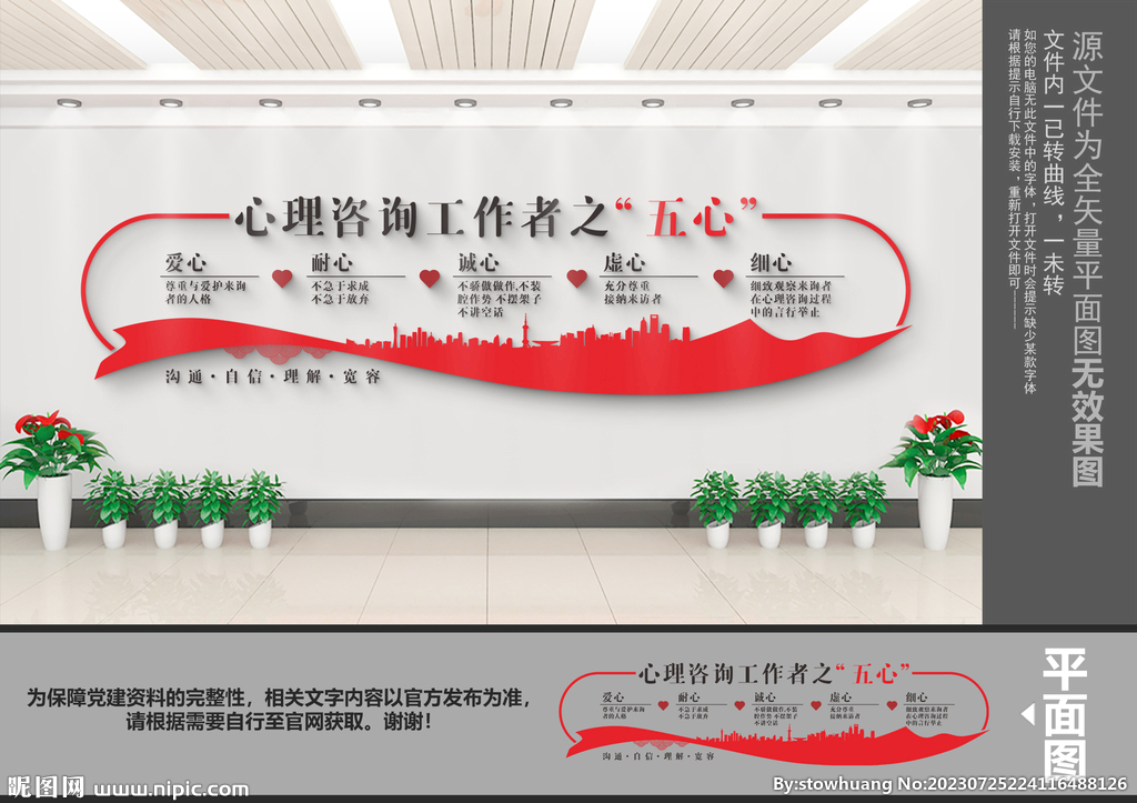 心理咨詢工作者之五心